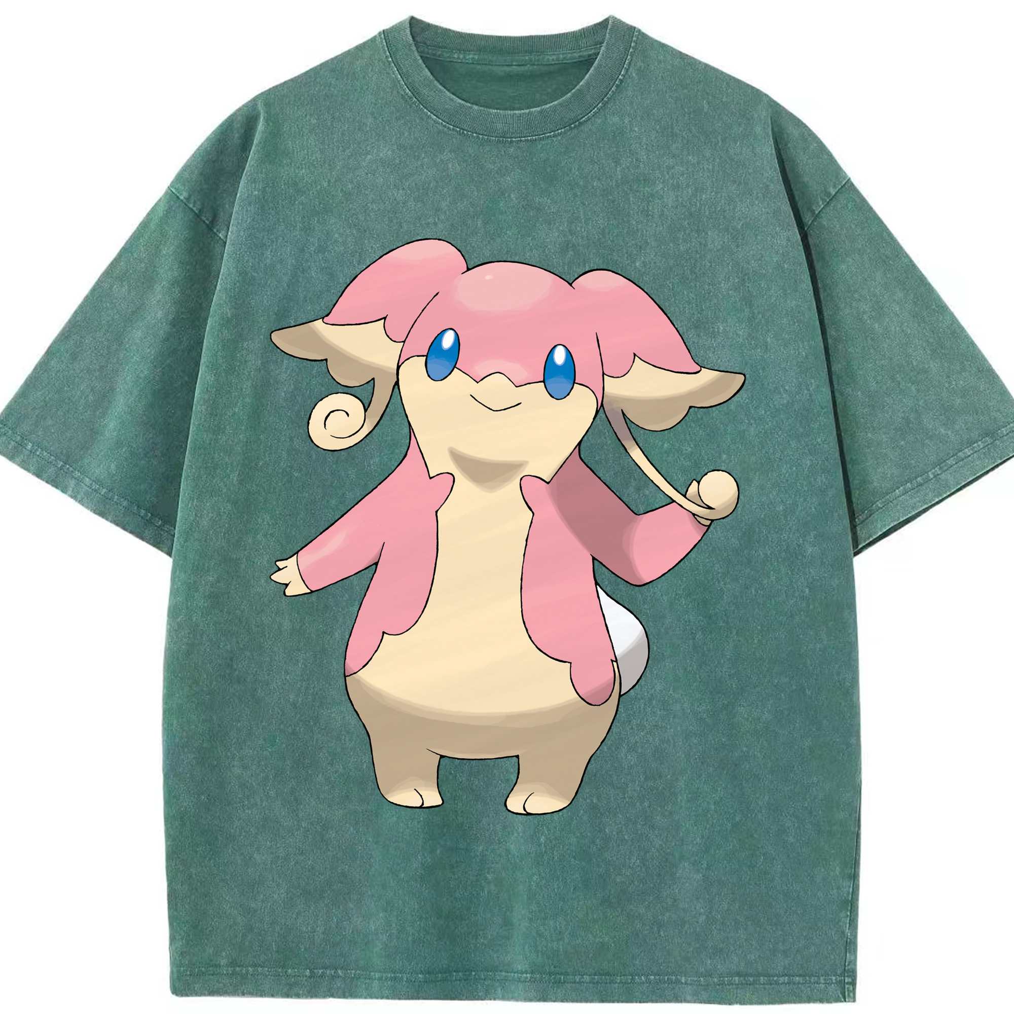 （画像用） ポケットモンスター Pokémon 綿100% ヴィンテージ風 半袖Tシャツ（フロントプリント）
